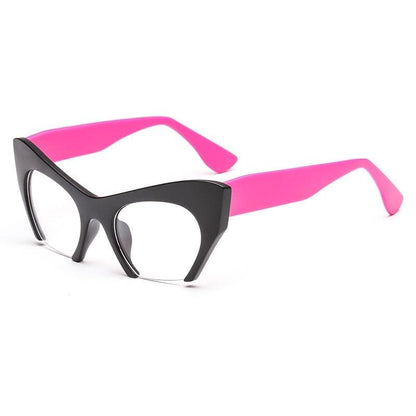 Fashion Retro Half frame Cat eye Women Glasses