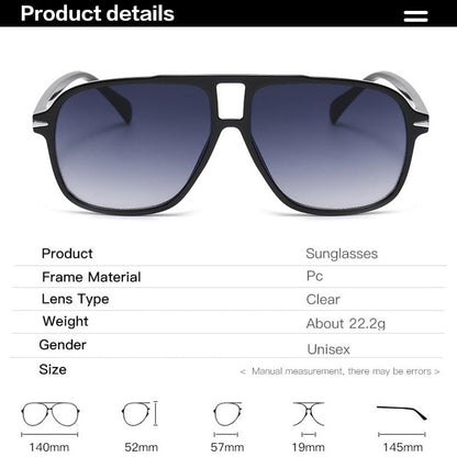 Square Pilot Sunglasses