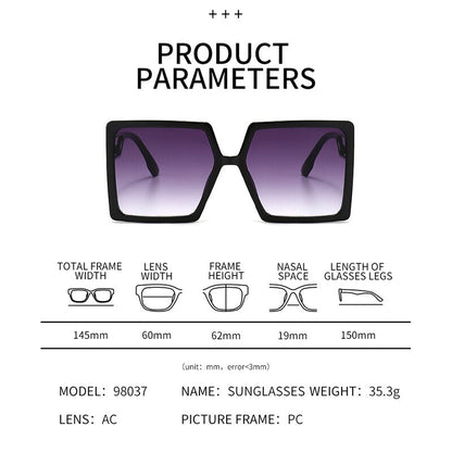 Oversized Women Sunglasses