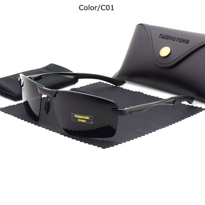 Aluminum Magnesium Driving Glasses
