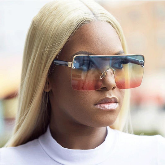 Oversize Gradient Sunglasses
