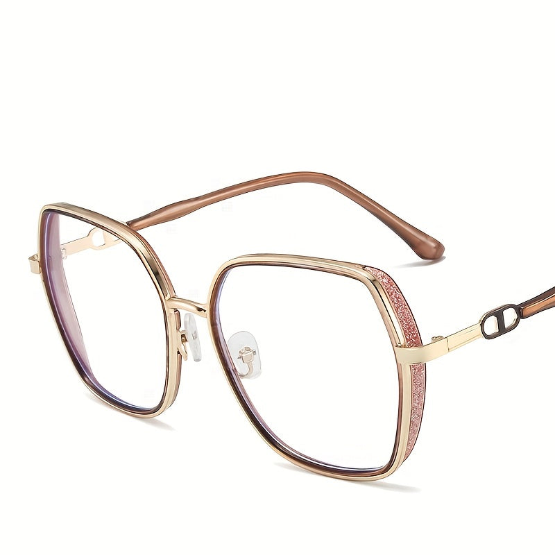 Glitter anti-blue light glasses
