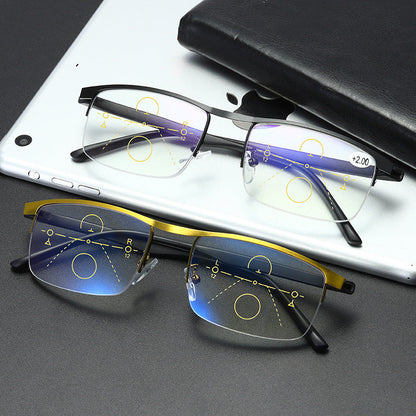 Anti-blue light reading glasses