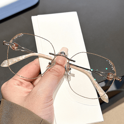 Anti-blue light presbyopia glasses