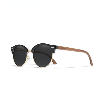 High Quality Black Walnut Wood Sunglasses