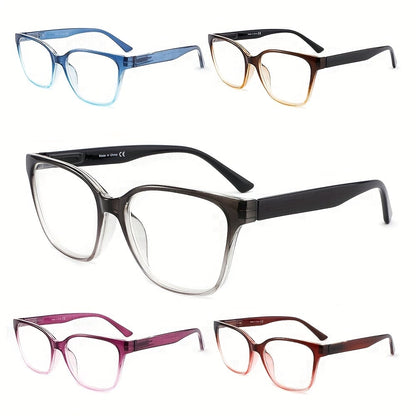 Reading glasses gradient color quality readers