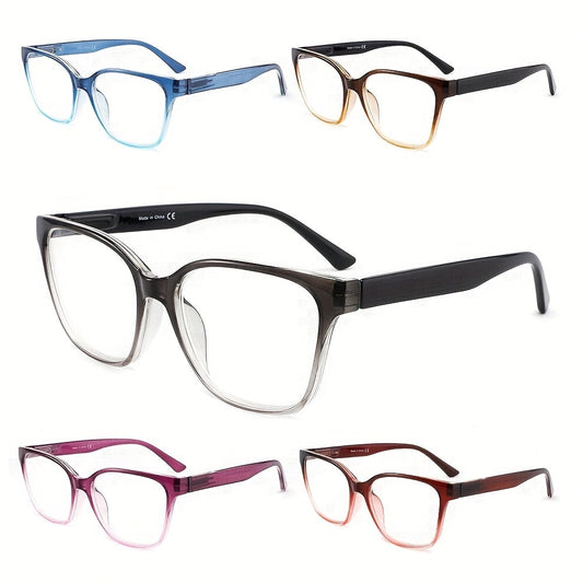 Reading glasses gradient color quality readers