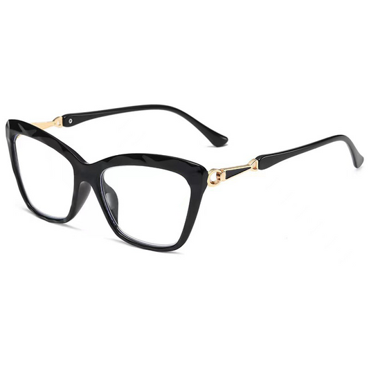 Retro cat eye anti-blue light reading glasses