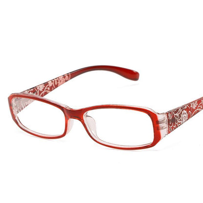 Spring hinge reading glasses