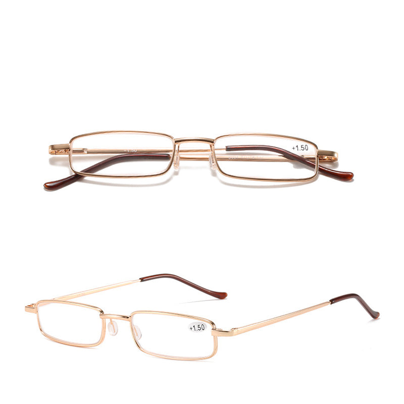 Portable anti-blue light reading glasses