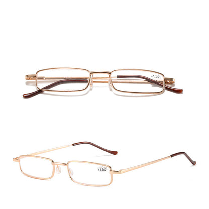 Portable anti-blue light reading glasses