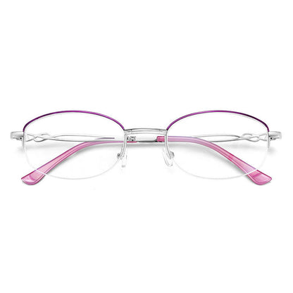 Folding anti-blue light reading glasses