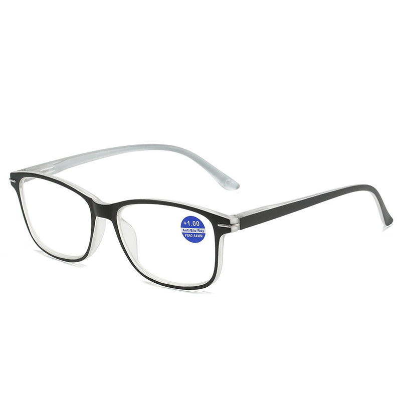 Anti-blue light small square frame reading glasses