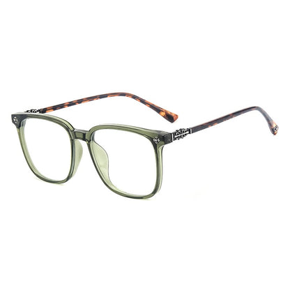 Retro square frame reading glasses
