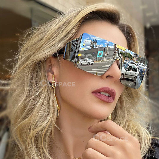 Oversized Luxury Brand Sunglasses