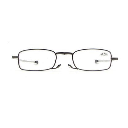 Mini portable folding reading glasses