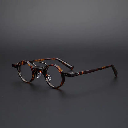 Bert Punk Retro Round Acetate Frame