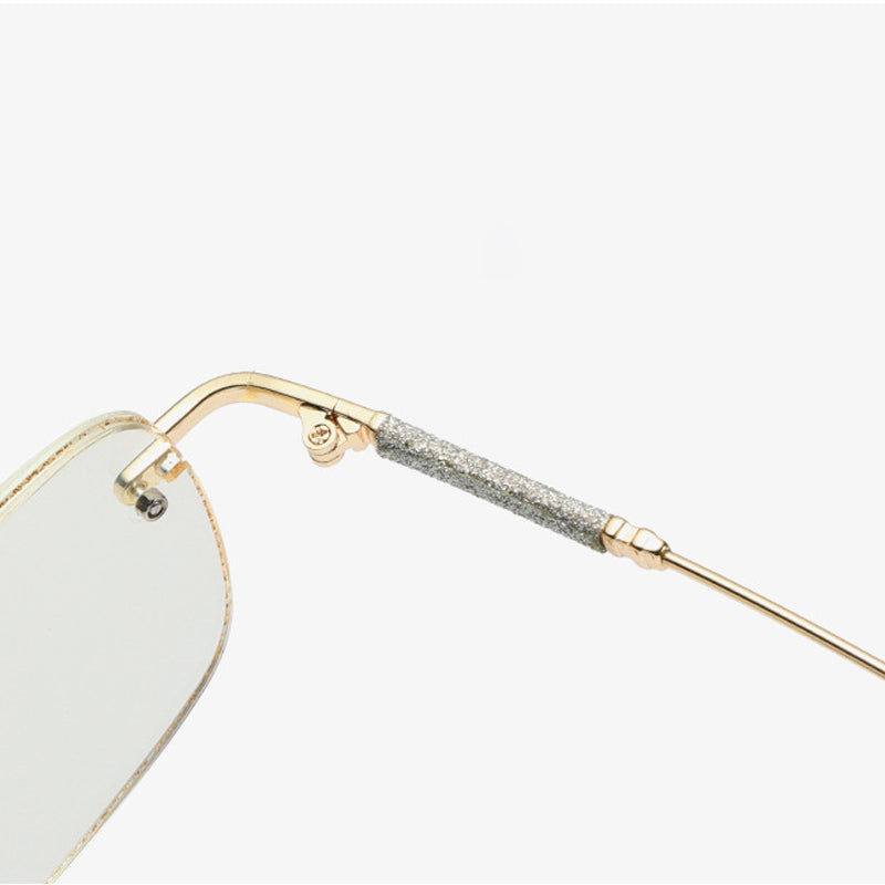 Anti-blue light metal reading glasses