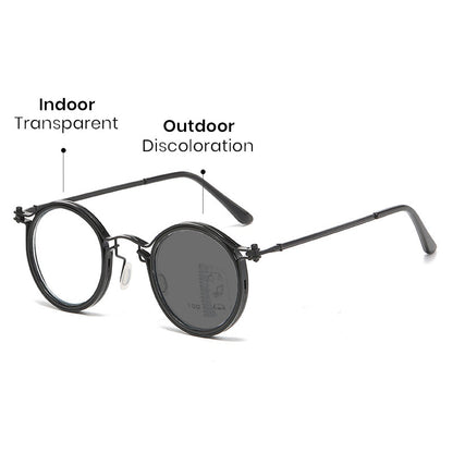 Multifocal progressive anti-blue light reading glasses