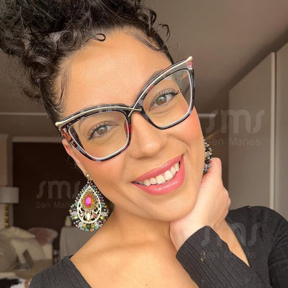 Trends Cat Eye Optical Anti-blue Glasses