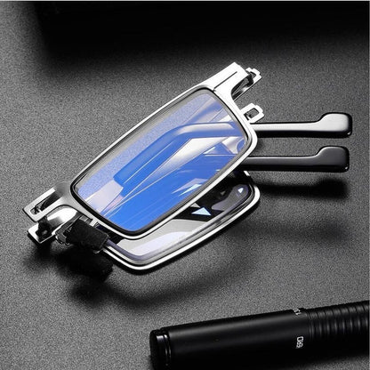 Screwless ultra light folding glasses (free box)
