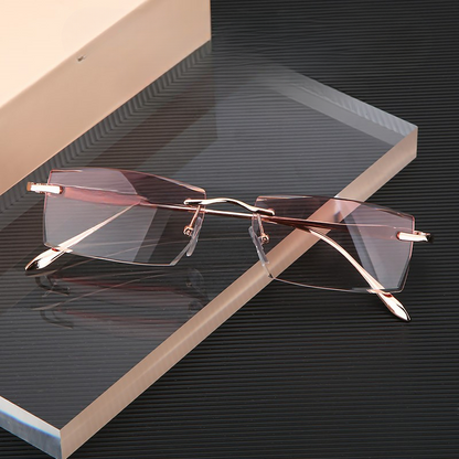 Anti-blue light anti-fatigue presbyopic glasses