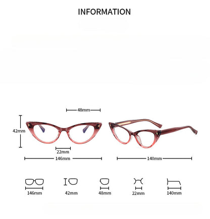 TR90 Cat Eye Glasses Frames 97719