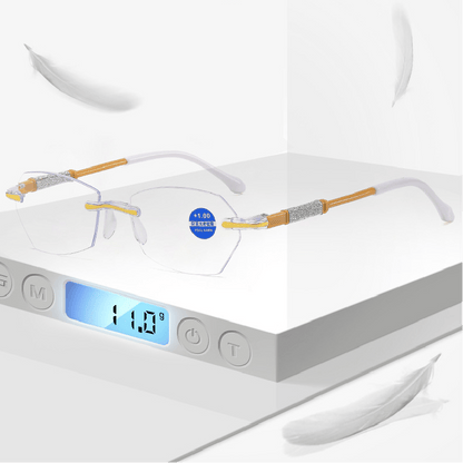 Presbyopia frameless anti-fatigue mirror