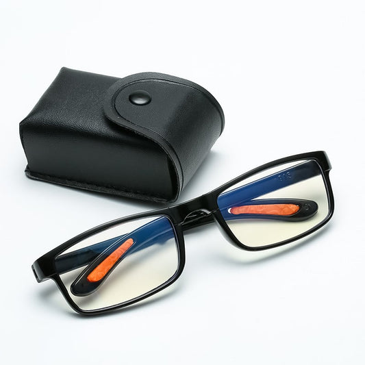 Folding ultra-clear presbyopic glasses