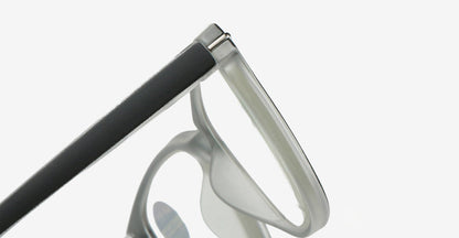 Anti-blue light small square frame reading glasses