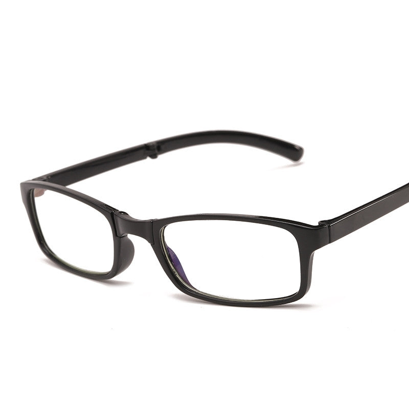 Anti-blue light portable folding reading glasses
