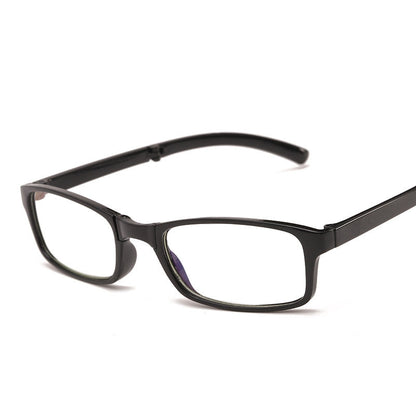 Anti-blue light portable folding reading glasses