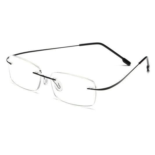 Titanium anti-blue light presbyopia glasses