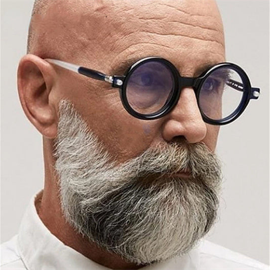 Fashion Retro Oversized Round Sunglasses
