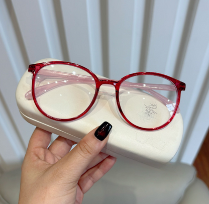 Anti-fatigue reading glasses