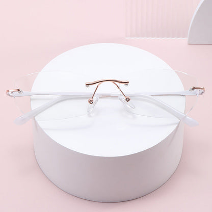 Double-layer ultra-light anti-blue light reading glasses