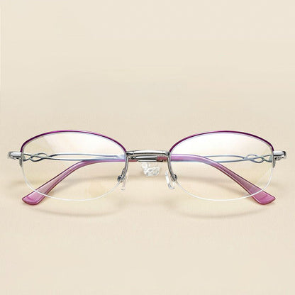 Folding anti-blue light reading glasses