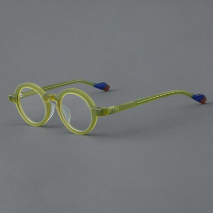 Dimash Round Acetate Optical Glasses Frame