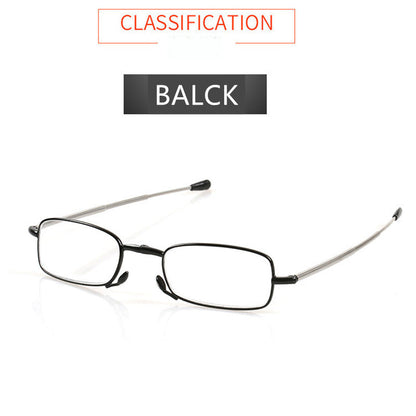 Mini portable folding reading glasses