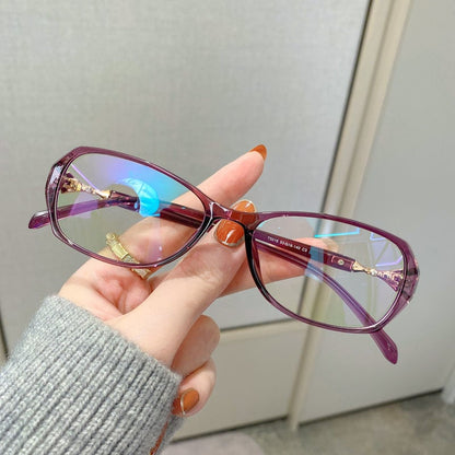 Anti-blue light shell decoration reading glasses