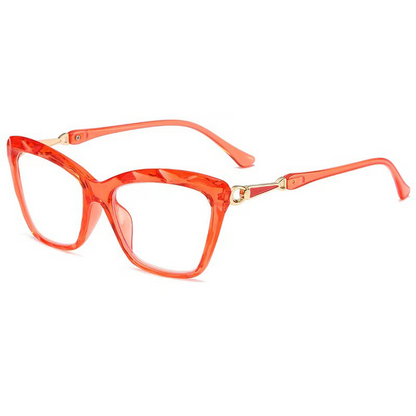 Retro cat eye anti-blue light reading glasses
