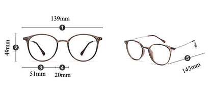 TR90 Round Glasses Frames BZ9531
