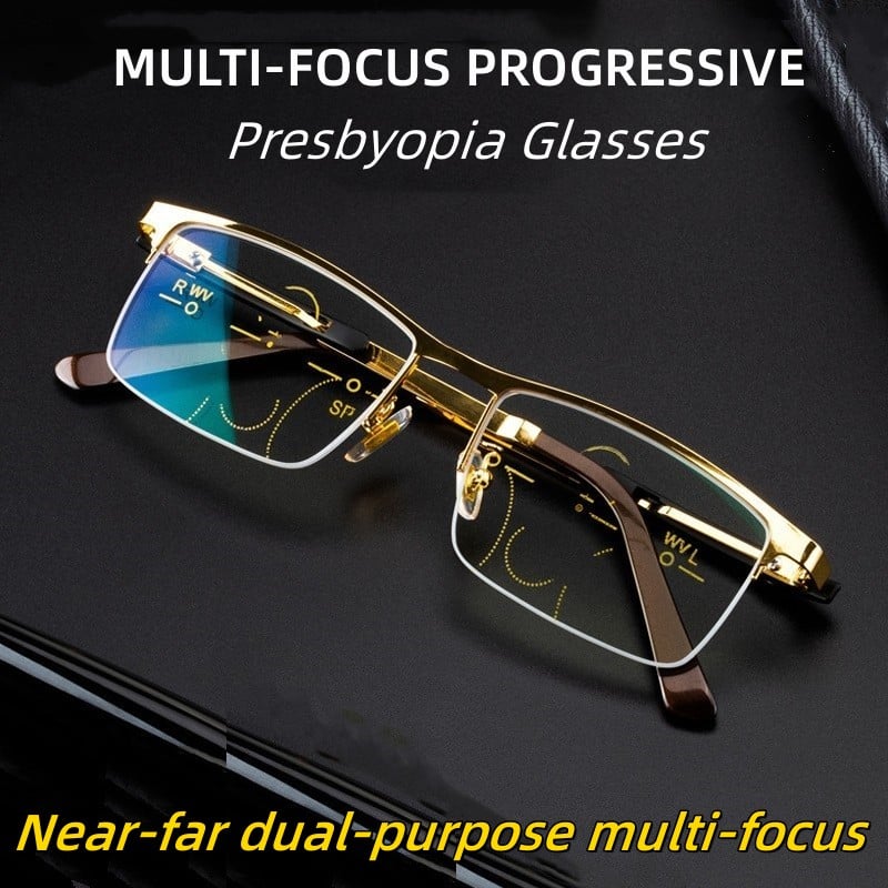 Progressive double light anti-blue light