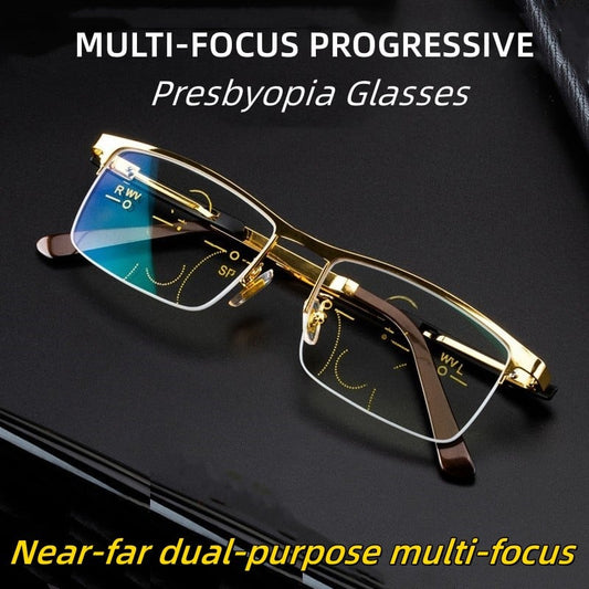 Progressive double light anti-blue light