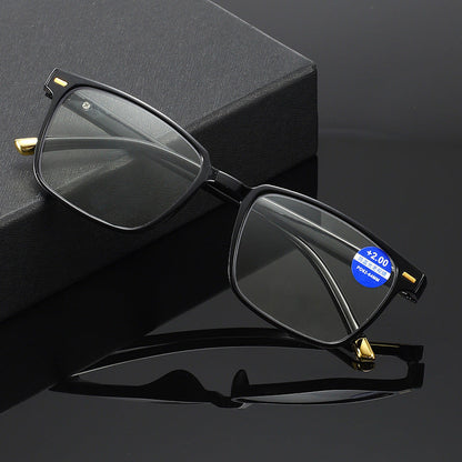 Anti-blue light presbyopia glasses