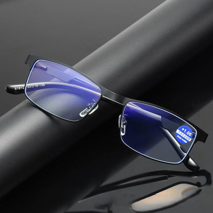 Anti-blue light reading glasses