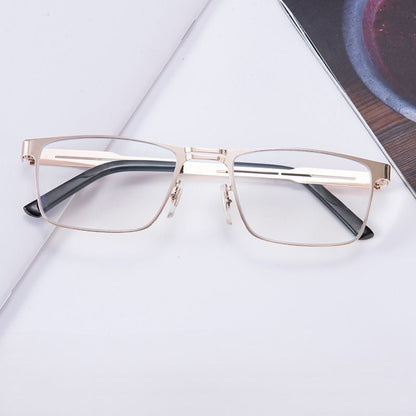 Multifocal anti-blue light reading glasses