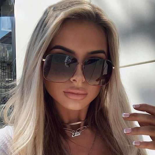 Fashion Metal Women Sunglasses