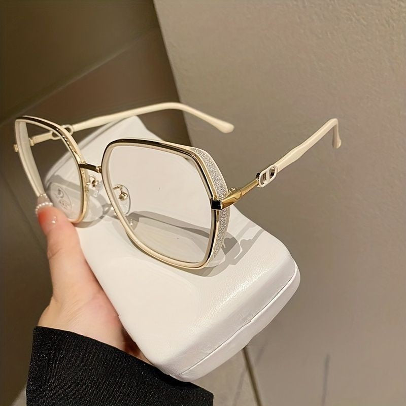 Glitter anti-blue light glasses