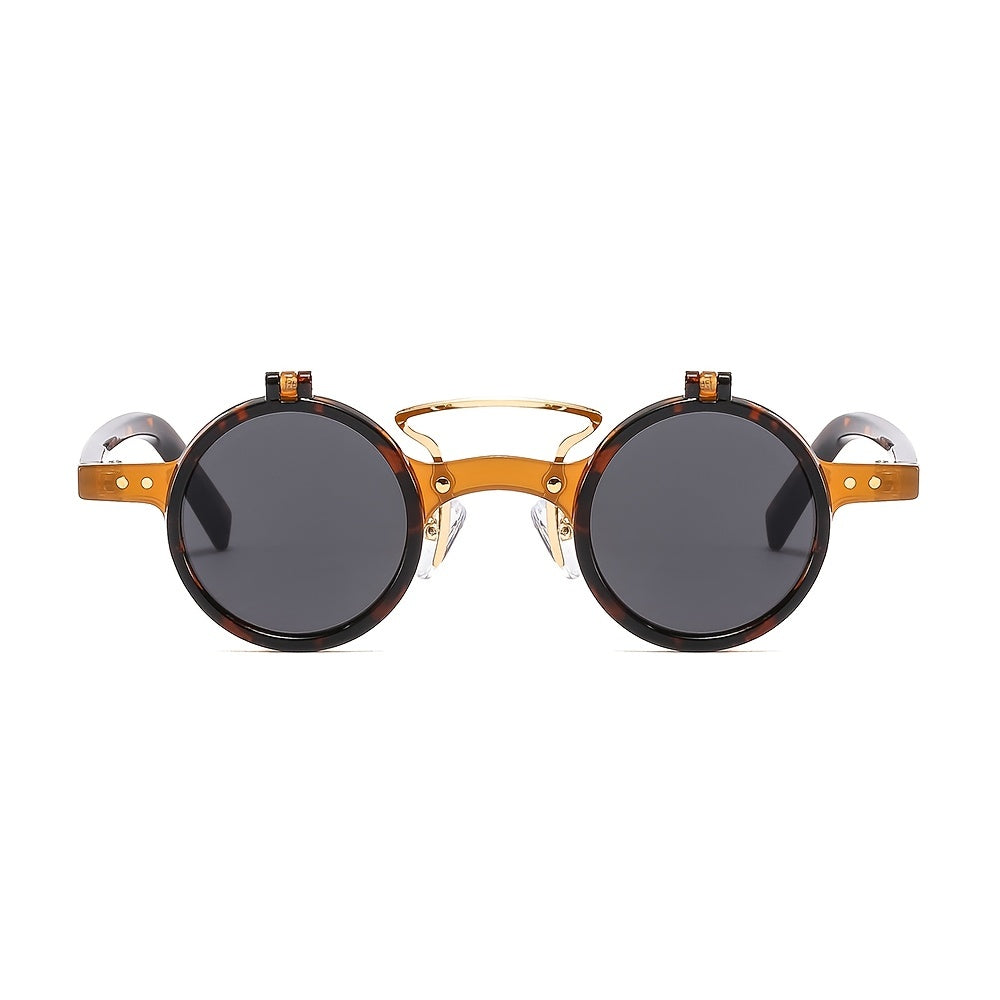 Double-layer flip uv protection sunglasses